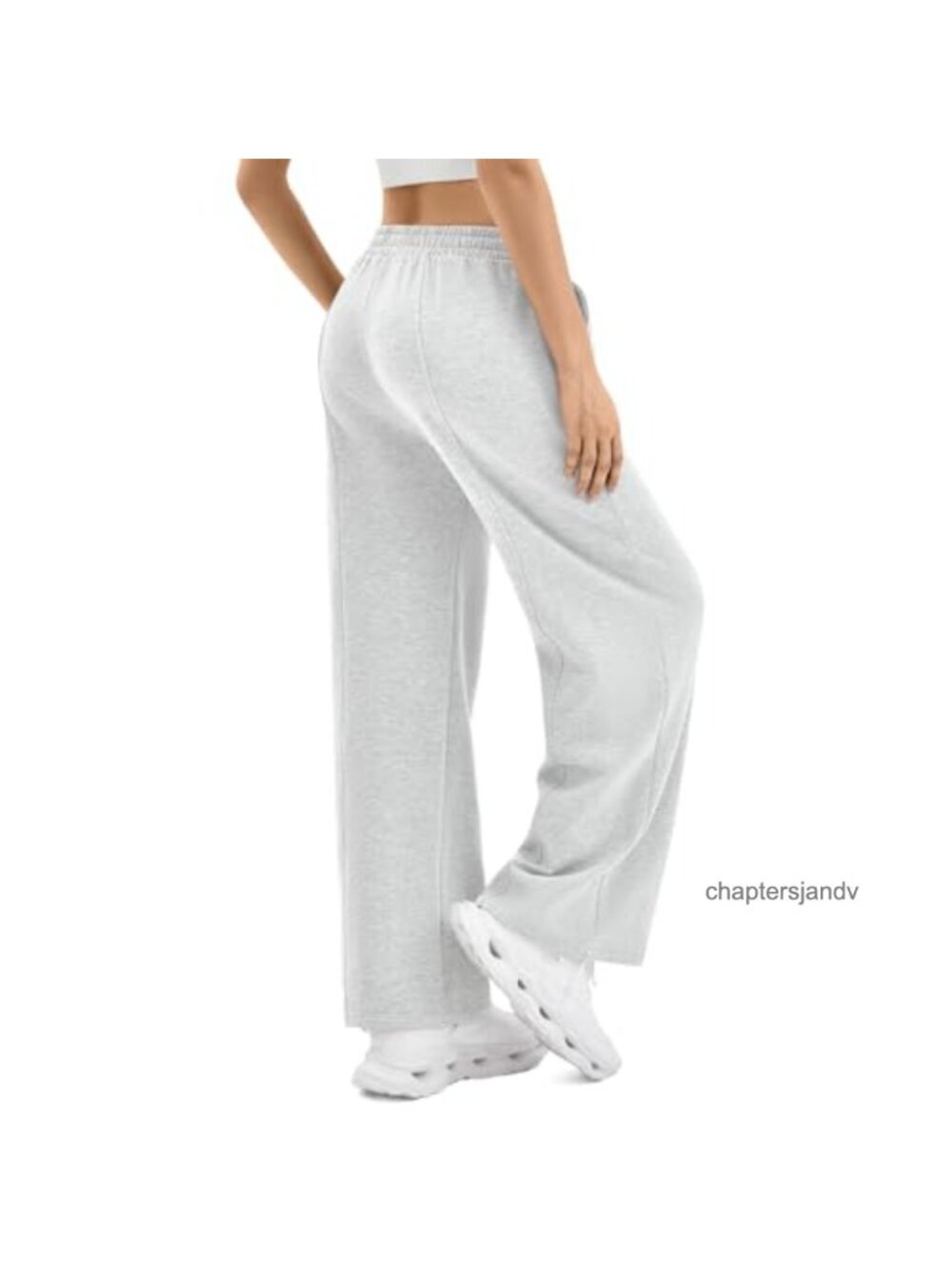Wide Leg Sweatpants with Pockets Drawstring High Rise Lounge